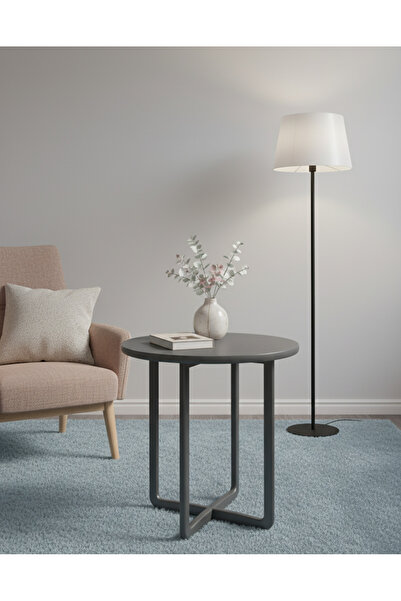 sanArt furniture Modern Minimalist Yuvarlak Yan Sehpa