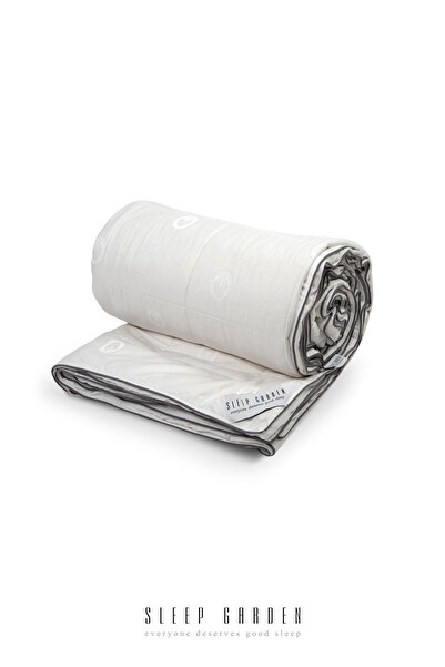 Sleep Garden Cotton Luxe Premium Yorgan Çift Kişilik Jüt Keten Çantalı
