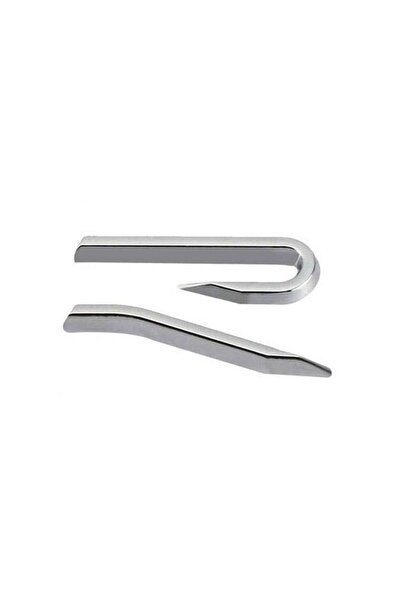 beyaztuning Yeni Golf 8 R Yazısı Bagaj Logo Arması Sticker Amblem Krom