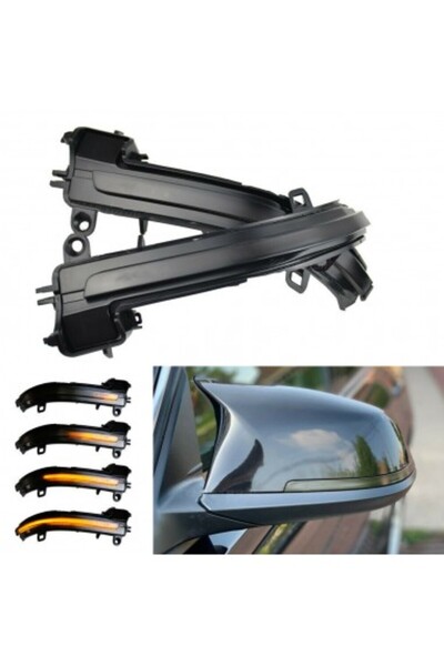 BMW Set of 2 Dynamic Mirror Indicators BMW X1 F48, X2 F39, 2 Series F45, F46