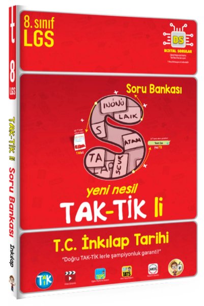 Tonguç Yayınları Tonguç 8. Sınıf TC İnkılap Tarihi Taktikli Soru Bankası Tong...