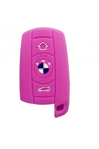 Xenon Bright Husă cheie auto din silicon pentru Bmw X5 X6 M6 cu logo ROZ