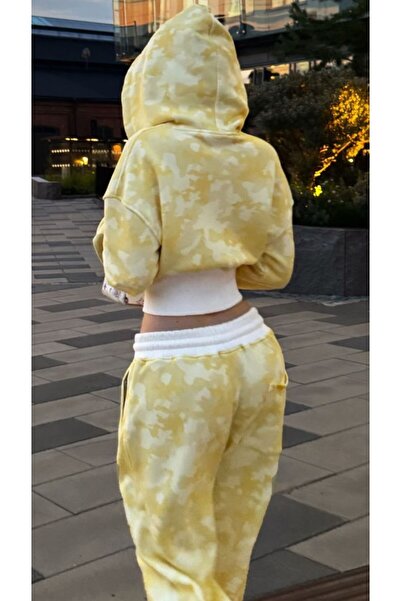 EDVESS Set de 2 Baggy Camo Premium Gros cu căptușeală din fleece set (bumbac ...