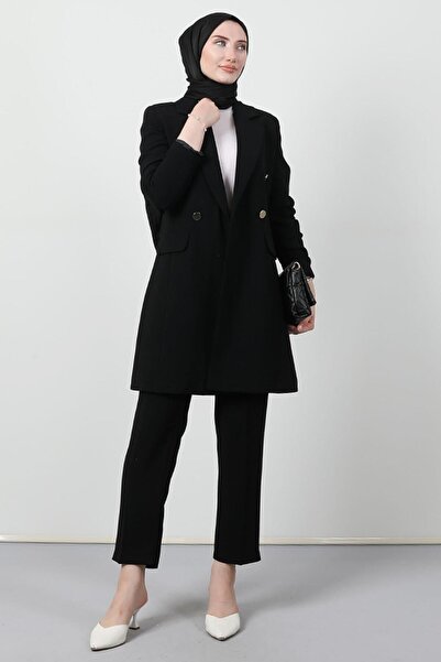 giz astore  Blazer Ceket Takım Siyah