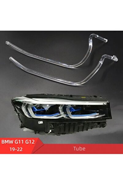 Xenon Bright Set reparații faruri DRL Angel Eyes din fibră, BMW Seria 7 G11, ...