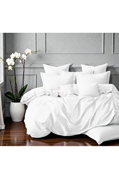 SONYA 🛌 Lenjerie ~ LUXURI ~ din Damasc ~ 6 Piese ~ Pat Dublu 2 persoane + CA...