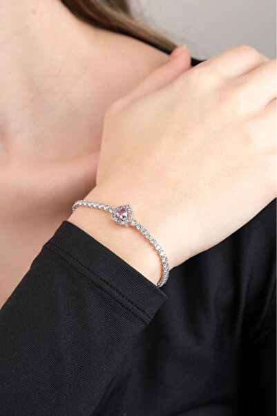 Jack Ferrero KADIN ZİRKON TAŞLI VİP BİLEKLİK RENK ATMAZ