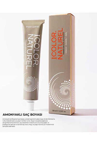 Color Naturel 7.111 Ekstra Küllü Kumral Kalıcı Saç Boyası 100ml