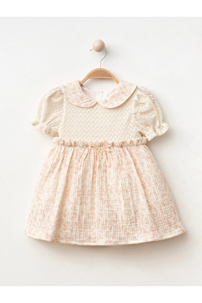 Lumia Baby فستان بناتي بتفاصيل فيونكة بنمط عرقي