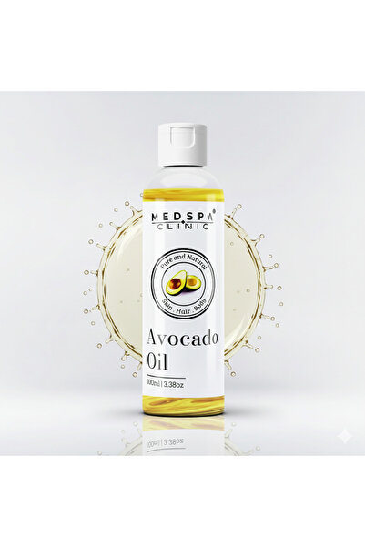 MEDSPACLINIC زيت الأفوكادو النقي والطبيعي، معصور على البارد، غير مكرر، 100 مل
