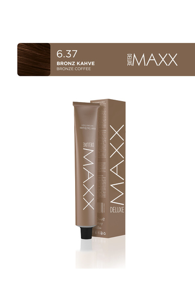 MAXX DELUXE Tüp Boya 60 ml 6.37 Bronz Kahve
