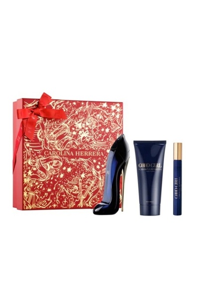 Carolina Herrera Set cadou Good Girl, 80 ml apa de parfum + 100 ml lotiune de...
