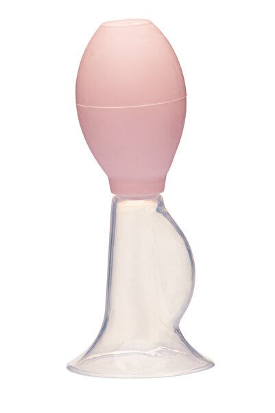 bebegen مضخة الثدي بيبي تايم باللون الوردي