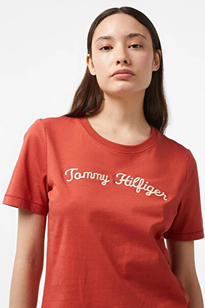 Tommy Hilfiger Reg Script C-Nk Ss