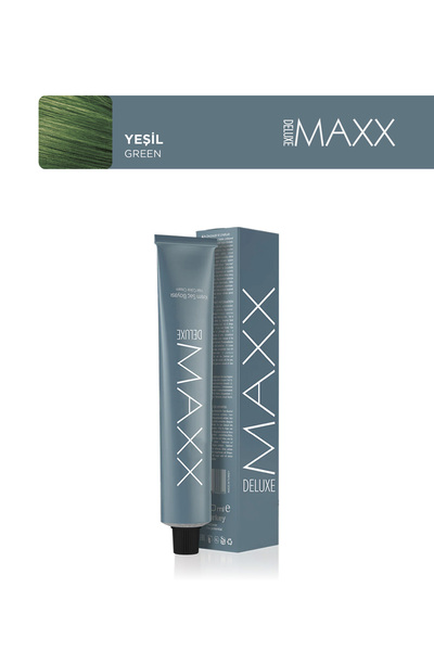 MAXX DELUXE Tüp Saç Boyası 100 ml Yeşil