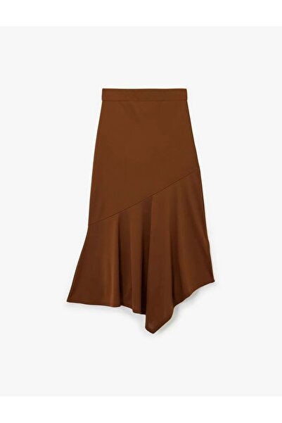 Koton Women's Clothing Skirt Brown