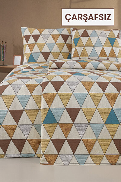 NazeninHome طقم غطاء لحاف فردي من القطن 100% من جوفير فيرجينيا