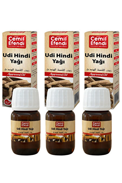 Cemilefendi Udi Turkey Oil 3 Pieces 20 ml
