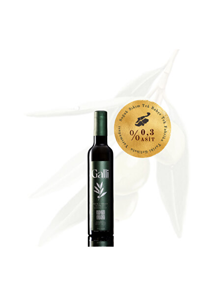 GALLİ Galli Premium Soğuk Sıkım Natürel Sızma Zeytinyağı 500 ml