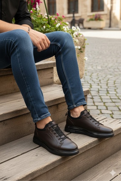 Hammer Jack 24815 Coffee Comfortable Original Product Genuine Leather Men's S...