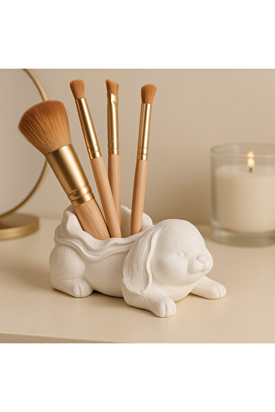 Homesinti مسحوق الحجر المصنوع يدويًا من Lop Rabbit Mini أزرق بلون الكوبالت وح...