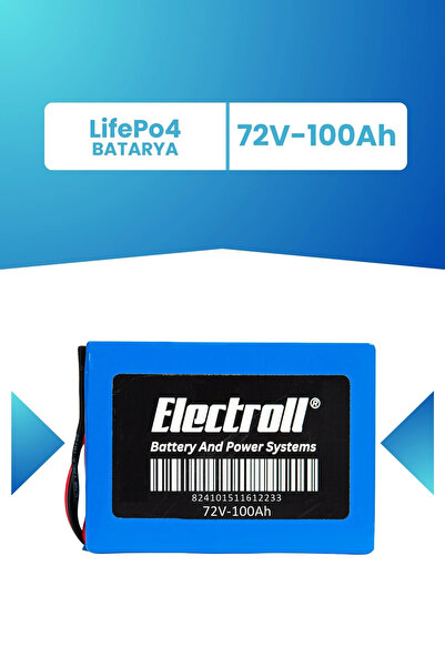 ELECTROLL 72V 100Ah LifePo4 Batarya