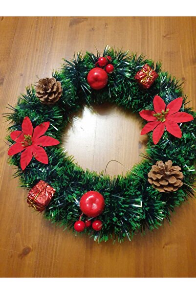 TAŞDELEN AVM Kapı süsü yılbaşı temalı