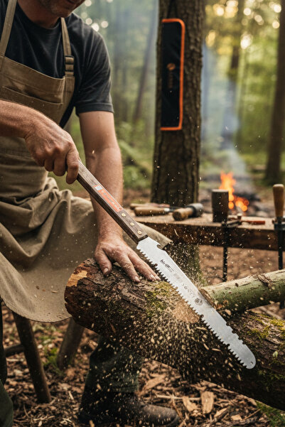 Lenox Tools Samuray Testere 90 cm Profesyonel Ağaç Budama El Testeresi Ahşap ...