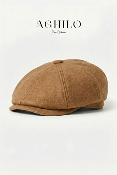 Aghilo قبعة بيريتا الشتوية الصوفية للرجال - طراز لندن / بيكي بلايندرز