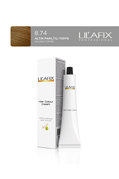 Lilafix Tüp Boya 60 ml 8.74 Parıltılı Karamel