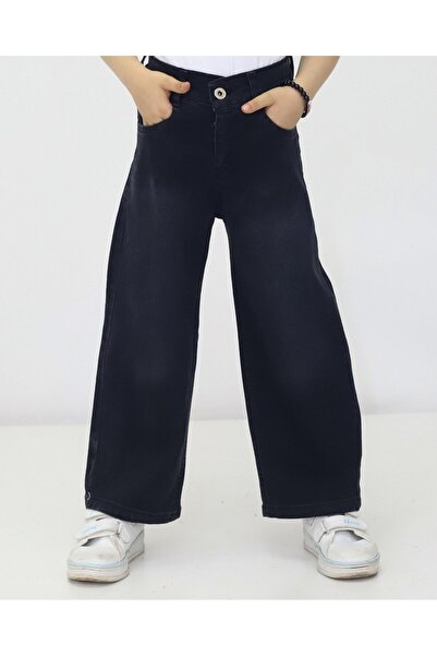 BeModal Girl's Jean Pipe Leg Regular Casual Comfortable Denim Pants