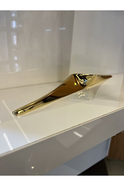 Taşkın Aksesuar Otto Metal Handle Gold 160mm Cabinet Door Modern Drawer Unit Nightstand Dresser Gold Furniture Handle