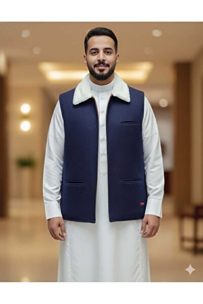 Aktham 🧥 سديري جوخ شتوي فاخر ببطانة فرو ناعمة