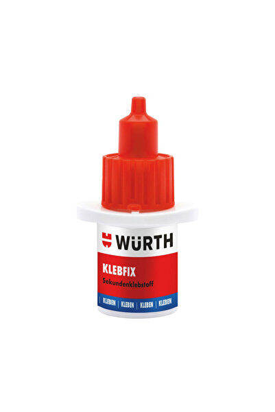 Würth Klebfıx Siyanakrilat Konstrüksiyon Yapıştırıcısı Dos Süper Yapıştırıcı 5gr