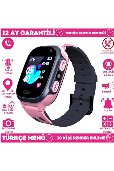 OTTO AVM Kız Çocukları için Sim Kartlı Akıllı Çocuk Saati