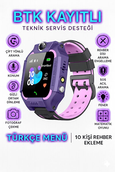 YOHO SPORT King Olx Kameralı Sim Kartlı Imei Kayıtlı Takip Özellikli Akıllı Ç...