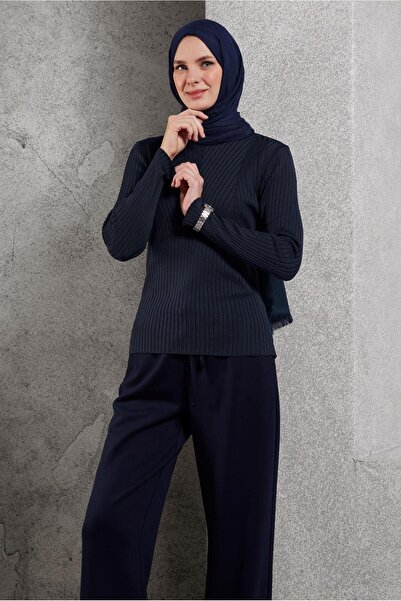 Alvina Pleteni džemper sa okruglim izrezom 45004