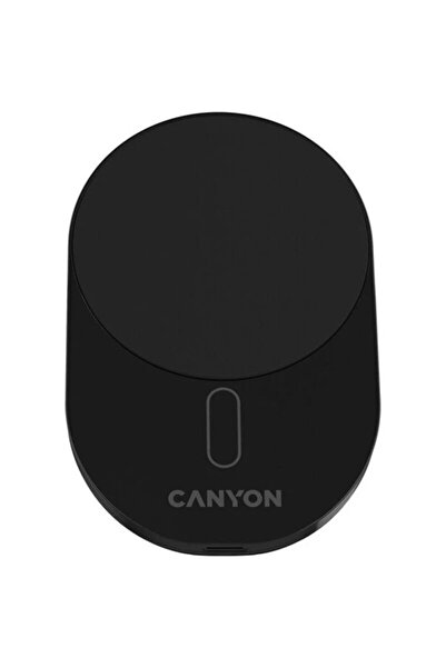 CANYON Incarcator auto OnGrip, 15W, Qi2, wireless, negru