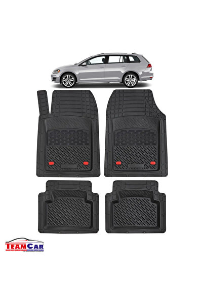 TEAMCAR Τύπος δίσκου πατακιών αυτοκινήτου συμβατός με Volkswagen Golf 7 Varia...