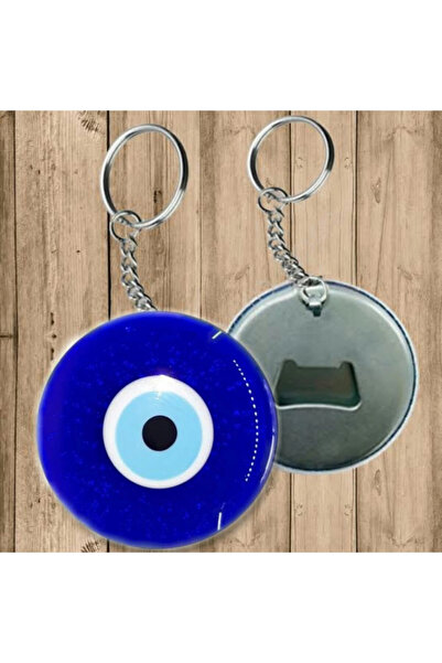 Özcan Tasarım Evil Eye Beaded Keychain - Opener Keychain