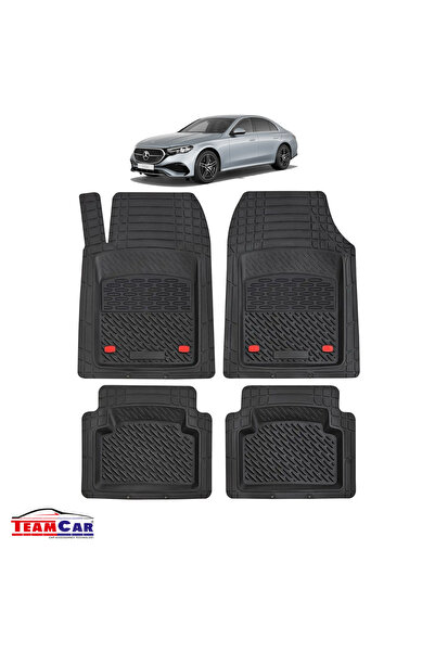 TEAMCAR Πατάκια Αυτοκινήτου Συμβατό με Τύπος Δίσκου Mercedes-Benz E-Class W21...