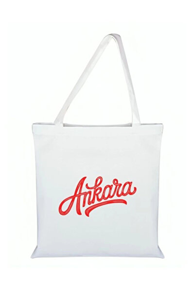 Özcan Tasarım حقيبة قماش مطبوعة من اسطنبول - حقيبة اسطنبولية