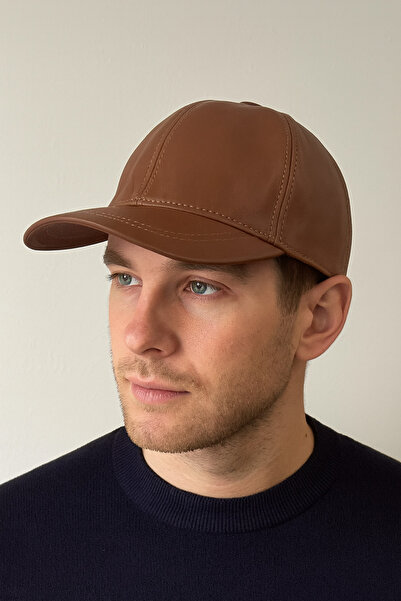 Rupen Kraft 100% genuine leather hat sport hat leather cap kep leather hat suede adjustable size