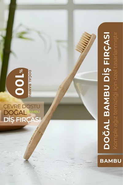 Bio Asia Bambu Diş Fırçası – Doğal Liflerden Diş Fırçası