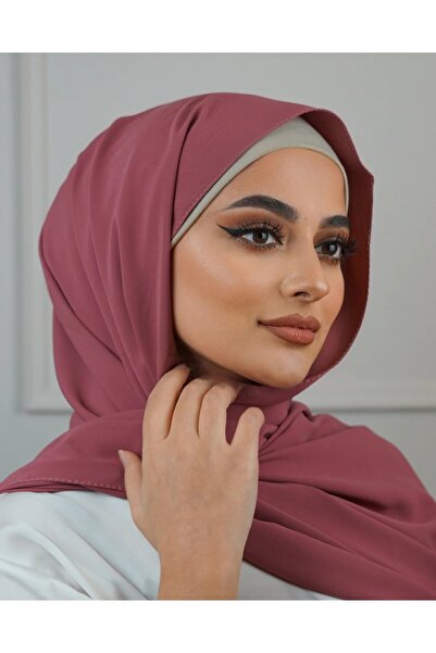 FRESCO SCARFS حجاب حجاب المدينة المنورة شال حرير*وردي