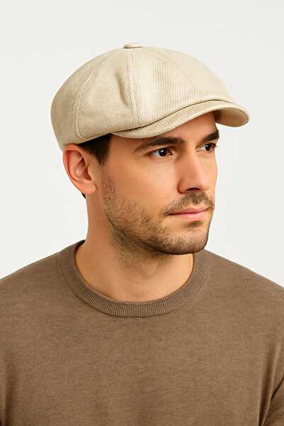 Rupen Kraft Standard Winter Wool British Cap Draped Peaky Blinders Cap Herrin...