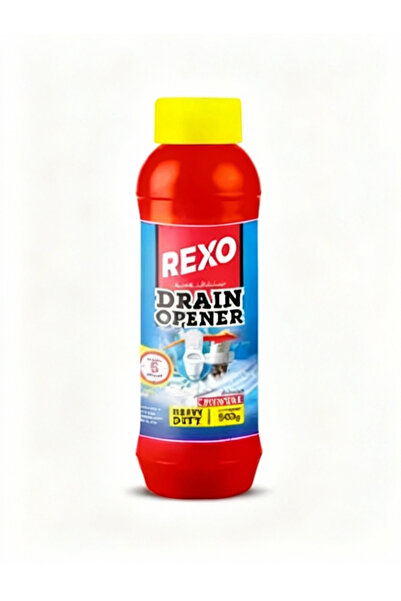 rexo مسلك المجاري القوي حل سريع وفعال للانسدادات بتركيبة مركزة تذيب الدهون والشعر فورًا
