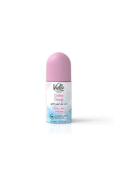 VİELLE فييل مزيل عرق رول كوتون كاندي الصيف 48 ساعة - 50 مل