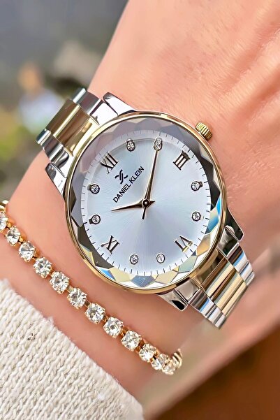 Daniel Klein Çelik Kordon Yılan Modeli Kadın Kol Saati+ Bileklik