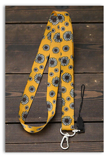 Mia Aurora حبل تعليق للرقبة من ميا أورورا بتصميم “بهجة الشمس”. |   حبل تعليق ...